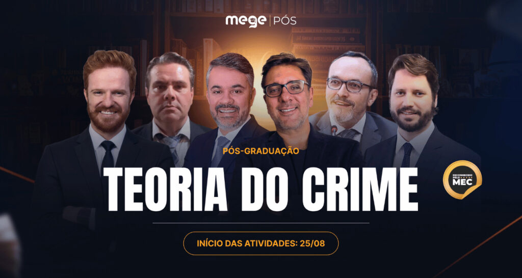 teoria do crime pos graduacao mege