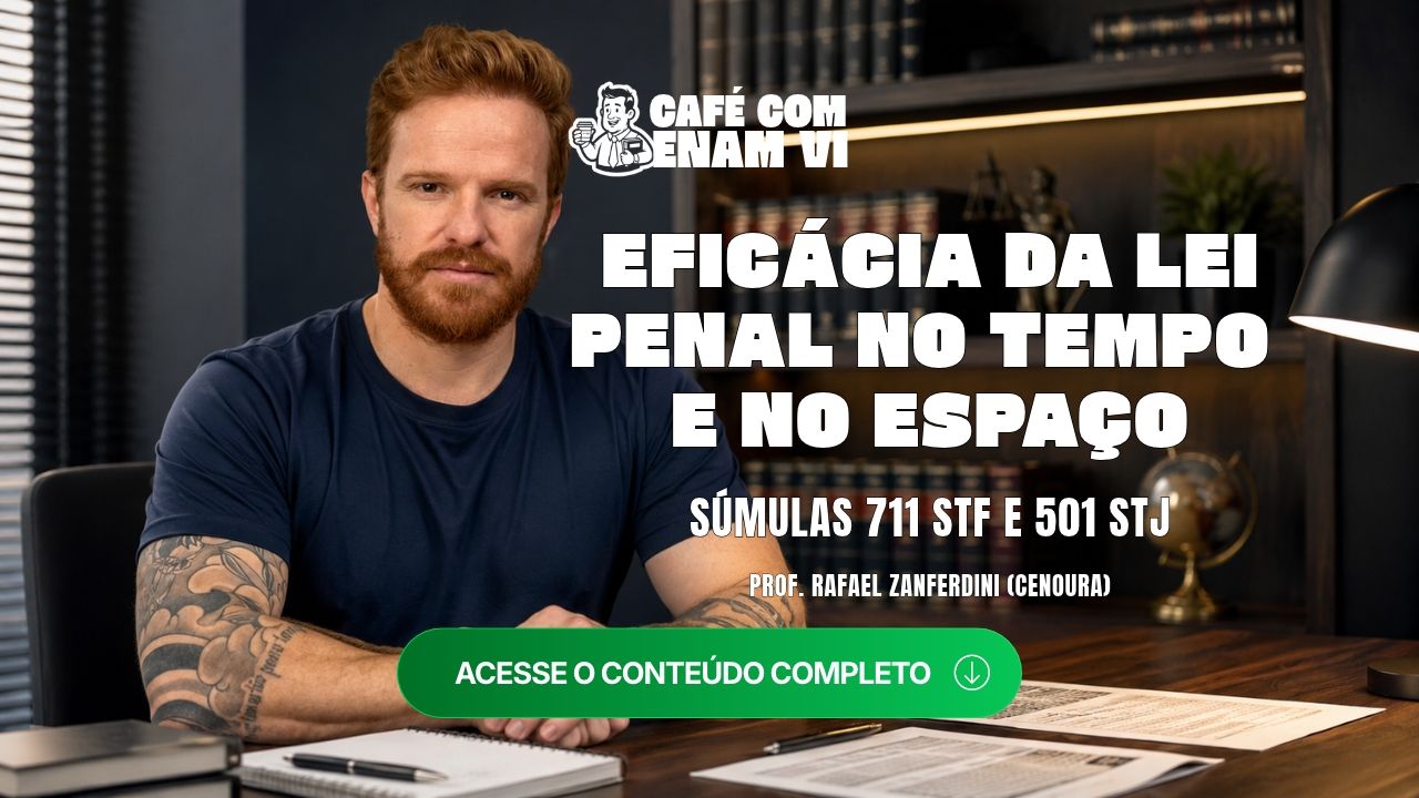 Eficácia da Lei Penal no Tempo e no Espaço: Súmulas 711 STF e 501 STJ